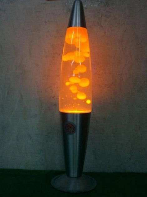 Orange Wax Lava Lamp